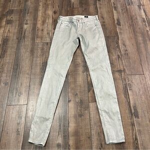 AG Adriano Goldschmied Jeans Women's 25R Light Wash Legging Ankle Skinny Shimmer